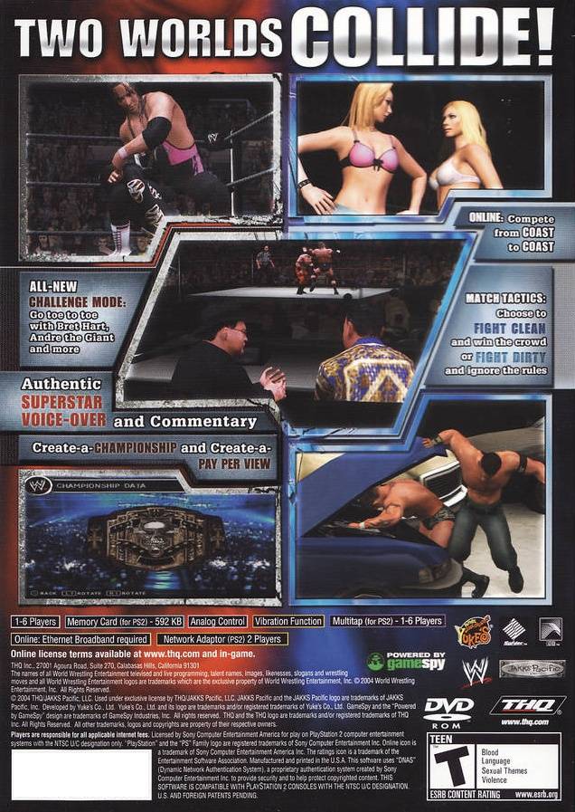 wwe smackdown vs raw 2007 ps2 iso